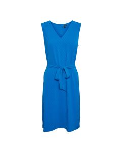 Vestido Manga Sisa Unicolor con Cinto