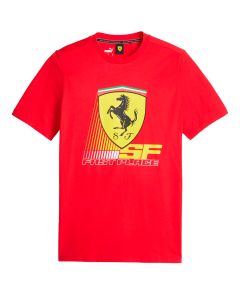 Ferrari Race Colored Big Shield Tee