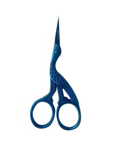 Tijeras CH Garza Azul Metálico B-104PR