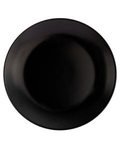 Plato TRINCHE, CERÁMICA, 27CM, NEGRO, 1 Pieza