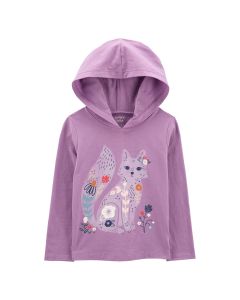 Playera con CAPUCHA M / L
