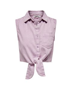 Camisa Manga Sisa Unicolor con Bolsillo