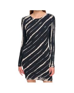 L / S TYE Dye Ribbed Knit Dress
