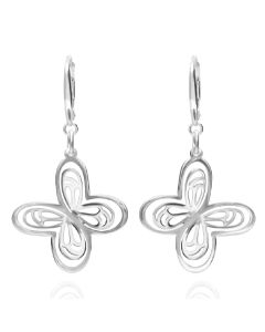 Aretes Eslabón Mariposa