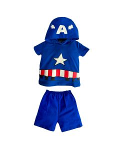 Marvel CONJ. Pijamero EST. Captain America