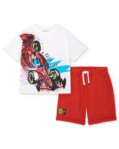 Conjunto Short y Playera Manga Corta
