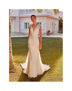 Vestido Estilo Sirena Encaje