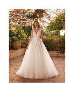 Vestido Estilo Princesa Tul y Encaje