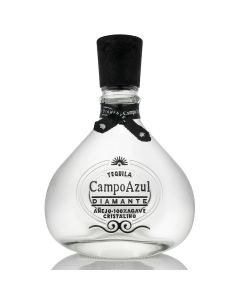 Tequila Campo Azul Diamante Añejo Cristalino 750 M