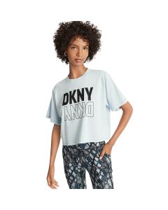 Playera Flip Reflect Logo Boxy Cropped Tee