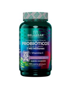 Belabear Probioticos 100 Gomas