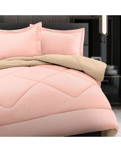 Set Edredón Folco Rosa Latte