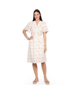 Vestido Cuelloe N V MC ESTAMP.