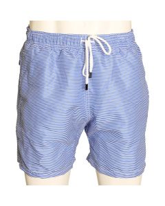 Traje de Baño Adulto Azul Rayas