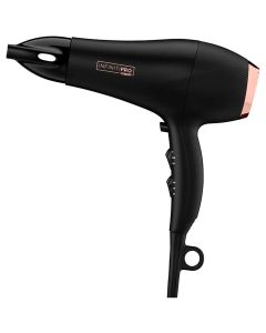 Secador 1875W Motor AC Negra con Cromo