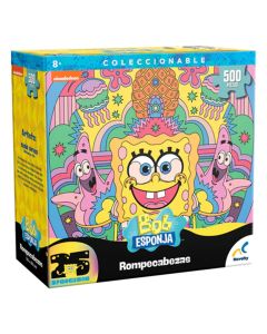 Rompecabezas Coleccionable C Bob Esponja B 500