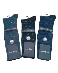 3 Pack Calcetín Vestir Fantasia