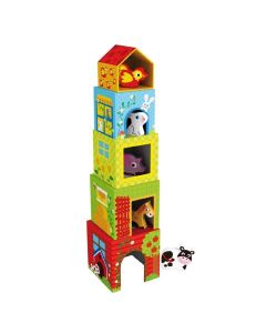 Bloques Apilables Animales Granja
