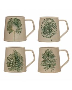 Taza Hojas 14 oz