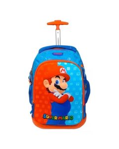 Mochila con Ruedas Mario Bros