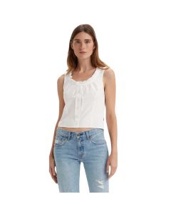 Blusa Corta y Ceñida Cuello REDONDO,DETALLE de Ola