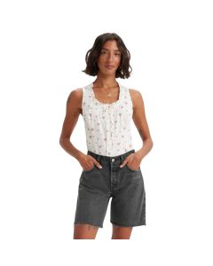 Blusa Corta y Ceñida Cuello REDONDO,DETALLE de Ola