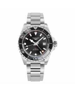 Reloj Caballero Hydroconquest GMT Nero Acciaio