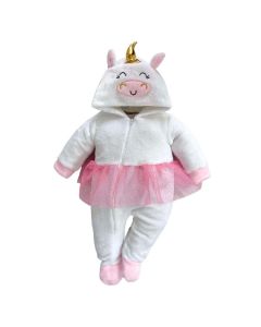 Mameluco con Gorro BORD. y Tutu Kiss Unicornio