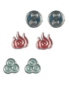 Aretes Avatar Edición Limitada Nación del Fuego y