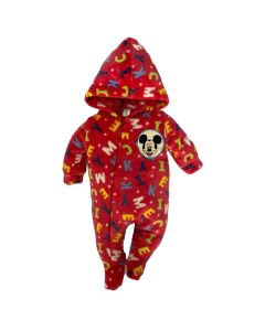 Mameluco BORD. con Gorro Disney Mickey Mouse