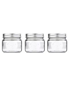 Set 3 Frascos Herméticos 250ML