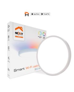Lampara de Techo Inteligente WI-FI con Luz Trasera