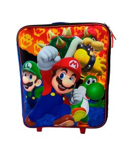 Mario 14" Luggage Rolling Pilot Case OSFA