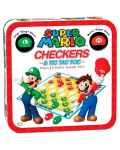 Damas y Tic Tac Toe Super Mario