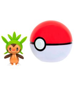 Chespin + Poke Ball