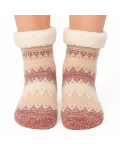 Calceta Sherpa Rosa