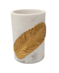Vaso Florencia BLANCO / Oro