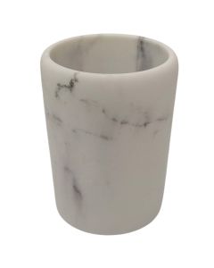 Vaso Santander Blanco Marmoleado
