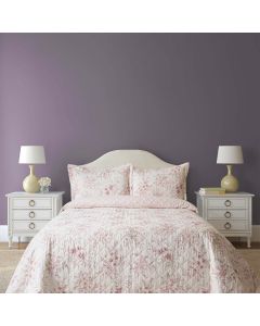 Quilt Set FQ Meadow Fie LD Blush Laura Ashley
