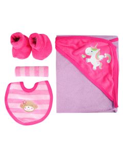 Set de Baño BALLENA,TOALLA con CAPUCHA,ZAPATITOS