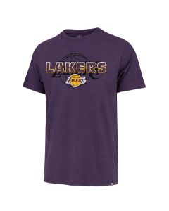 Playera NBA Lakers 47 Up Front Morado
