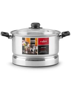 Vaporera 22 Tapa de Vidrio 5.5 L