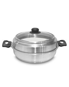 Horno Mágico Tapa Aluminio con Vidrio