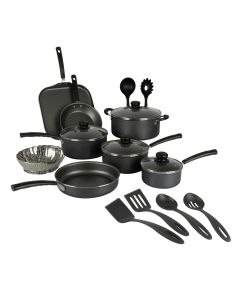 Batería Cocina 18PZ Primaware Negro
