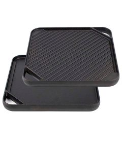 Parrilla Reversible Cuadrada de Hierro