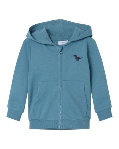 Sudadera de Cierre con Bolsillos y Capuchao