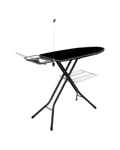 Burro Plancha 122X46 Wide con Porta Plancha Negro