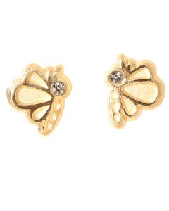 Aretes Recto Libélula de Lado