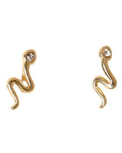 Aretes Recto Viborita CZ