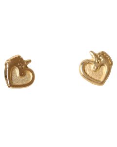 Aretes Corazón Unicornio
